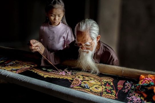 Van Lam Lace Embroidery Craft Village - Keeping Vietnamese soul in every stitch